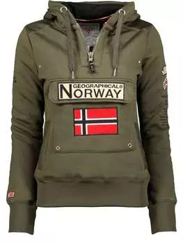 Толстовка Geographical Norway, хаки