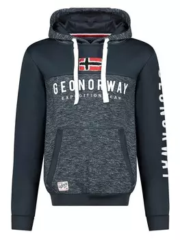 Толстовка Geographical Norway Hoodie, темно-синий