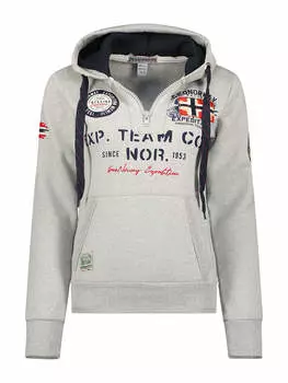 Толстовка Geographical Norway, светло-серый