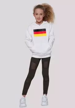 Толстовка GERMANY DEUTSCHLAND FLAGGE DISTRESSED F4NT4STIC, цвет wei