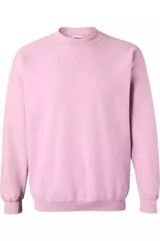 Толстовка Gildan Heavy Blend с круглым вырезом, светло-розовый