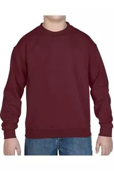 Толстовка Gildan Heavy Blend с заниженными плечами, бордовый