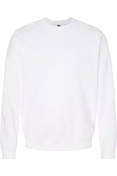 Толстовка Gildan Softstyle с круглым вырезом, белый