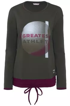 Толстовка Gina Laura, цвет moosgrn