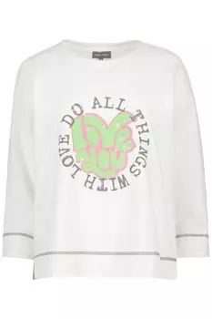 Толстовка Gina Laura, цвет schneewei