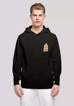 Толстовка GINGERBREAD TREE - Hoodie F4NT4STIC, черный