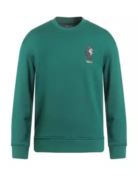 Толстовка Giorgio Armani, зеленый
