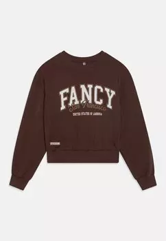 Толстовка GIRLS FANCY CROPPED Blue Effect, цвет schoko