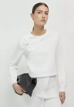 Толстовка GIROCOLLO CON FIOCCO Calliope, цвет Bianco Lana