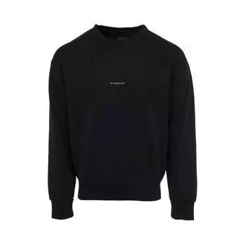 Толстовка Givenchy Boxy Fit Sweatshirt, черный