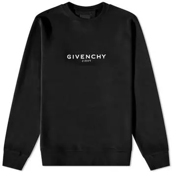 Толстовка Givenchy Reverse Print Crew Sweat