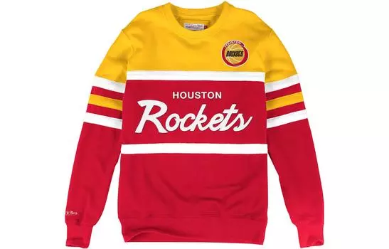 Толстовка главного тренера Mitchell & Ness 49ers Mitchell Ness, Red/Yellow (Rocket)