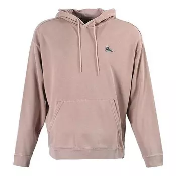 Толстовка go-to chuck taylor sneaker patch loose fit hoodie 'stone mauve' Converse, лиловый