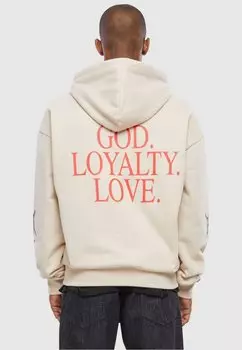 Толстовка God Loyalty Love Ultraheavy Upscale by Mister Tee, цвет sand