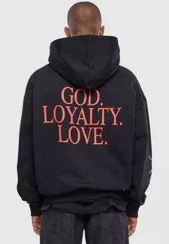 Толстовка God Loyalty Loy Ultraheavy Upscale by Mister Tee, черный
