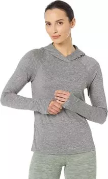 Толстовка Godri Swift Hooded Long Sleeve SKECHERS, цвет Charcoal