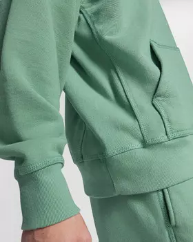 Толстовка gold standard loose-fit pullover logo hoodie 'green' Converse, зеленый