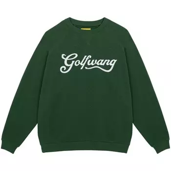 Толстовка GOLF WANG Diablo Raglan Crewneck, цвет Dark Green