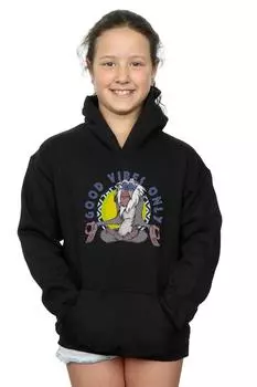 Толстовка Good Vibes Only The Lion King Rafiki Disney, черный