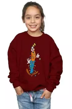 Толстовка Goofy Christmas Lights Disney, красный