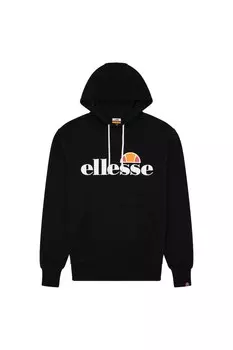 Толстовка Gottero с логотипом и карманом-кенгуру Ellesse, черный