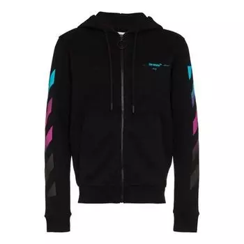 Толстовка gradient arrows sketch mens long sleeve sweater Off-White, черный