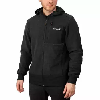 Толстовка Graff Outdoor 233PBL full zip, черный