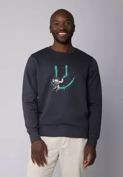 Толстовка GRAFFITI ASTRONAUT watapparel, антрацит