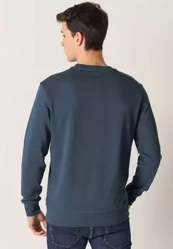 Толстовка GRAFISCHES MIT RUNDHALSAUSSCHNITT Six Valves, синий