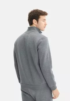 Толстовка GRAND SIZE HALF ZIP HIGH Arma, светло-серый