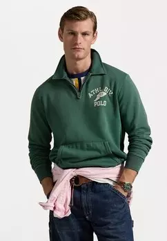 Толстовка GRAPHIC COLLARED Polo Ralph Lauren, зеленый