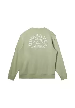 Толстовка GRAPHIC CREW Quiksilver, зеленый