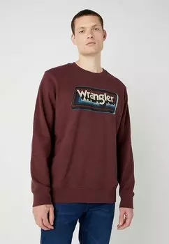 Толстовка GRAPHIC CREW Wrangler, Георгин