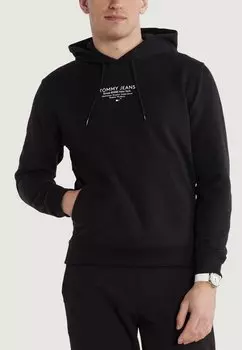 Толстовка GRAPHIC HOOD Tommy Jeans, цвет black