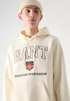 Толстовка GRAPHIC HOODIE GANT, молочный