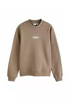 Толстовка GRAPHIC-REGULAR FIT - Hoodie Next, коричневый