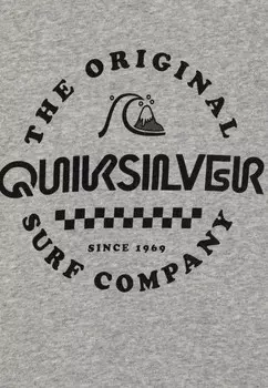 Толстовка GRAPHIC ZIP HOODIE BOYS Quiksilver, серый