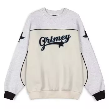 Толстовка Grimey Madrid Bicolor Heavyweight Vintage, бежевый