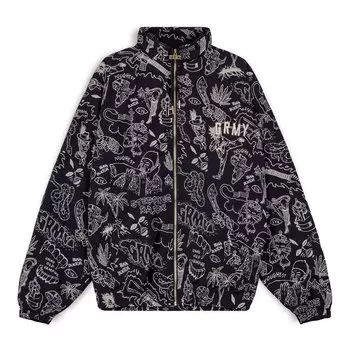 Толстовка Grimey The Toughest Full Zip, черный