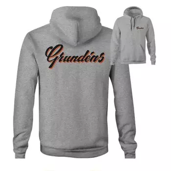 Толстовка Grundens Displacement DWR, серый