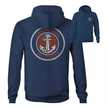 Толстовка Grundens Displacement DWR, синий