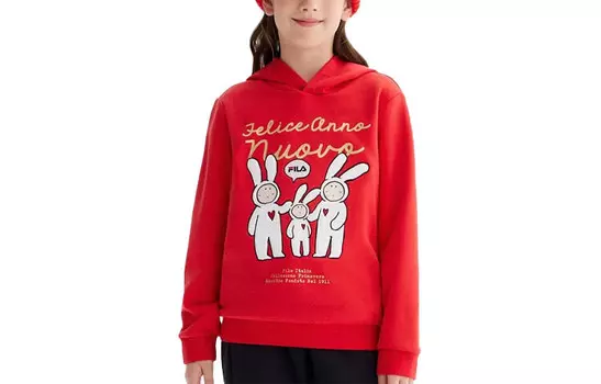 Толстовка GS Fila Kids, красный