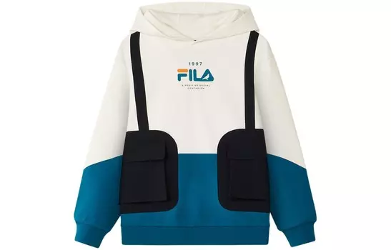 Толстовка GS Fila Kids, слоновая кость