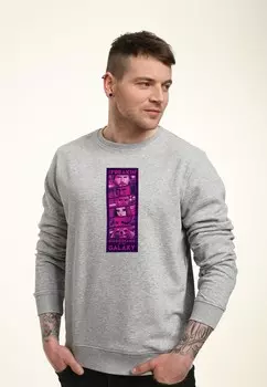 Толстовка GUARDIANS OF THE GALAXY VOL. 3 GG FREAKIN' PINK Marvel, цвет Mottled Light Grey