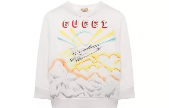 Толстовка Gucci детская, белый