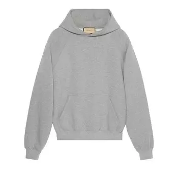 Толстовка Gucci Hooded Sweatshirt, серый