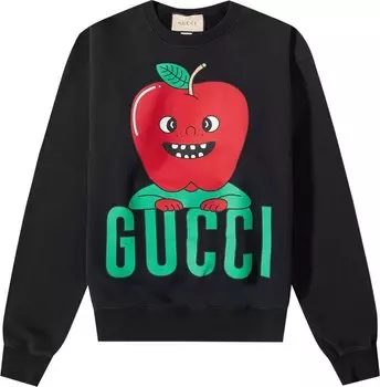 Толстовка Gucci Pablo Delcielo Crew Neck Sweat 'Black', черный
