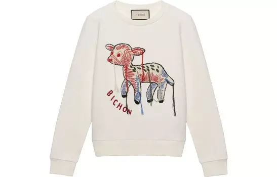Толстовка Gucci женская, белый