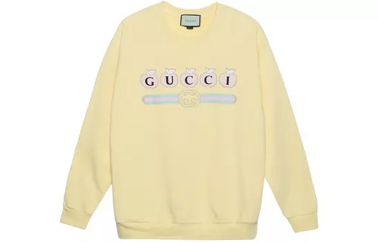 Толстовка Gucci женская, желтый