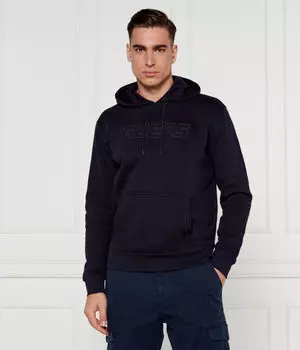 Толстовка Guess Active Aldwin Regular Fit, синий